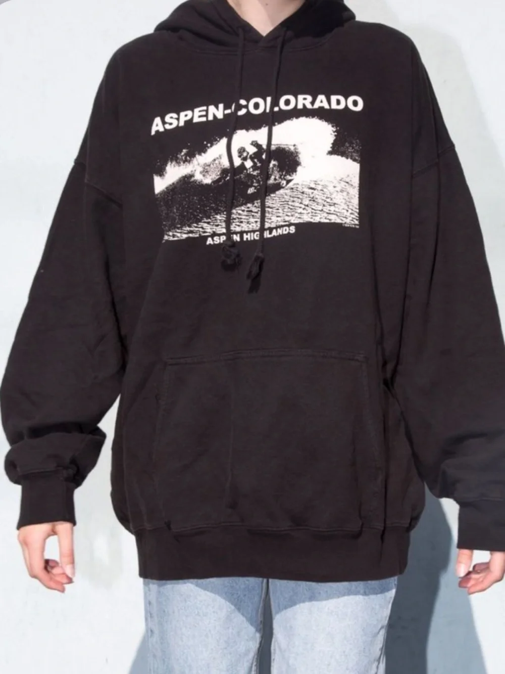 Brandy Melville | John Galt | Aspen Colorado | Hoodie - Picture 1 of 13